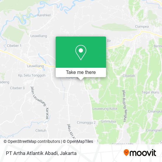 PT Artha Atlantik Abadi map