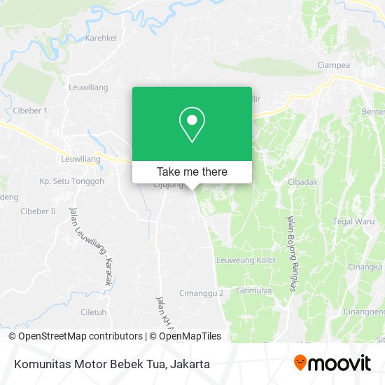 Komunitas Motor Bebek Tua map