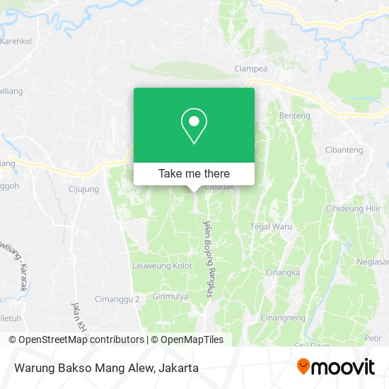 Warung Bakso Mang Alew map