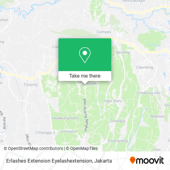 Erlashes Extension Eyelashextension map