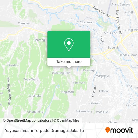 Yayasan Insani Terpadu Dramaga map
