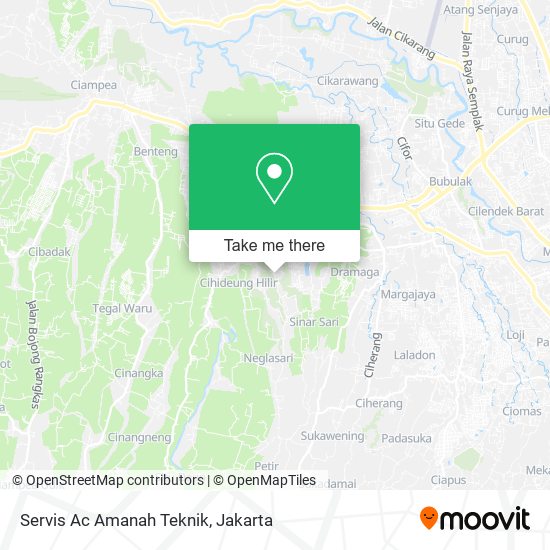 Servis Ac Amanah Teknik map