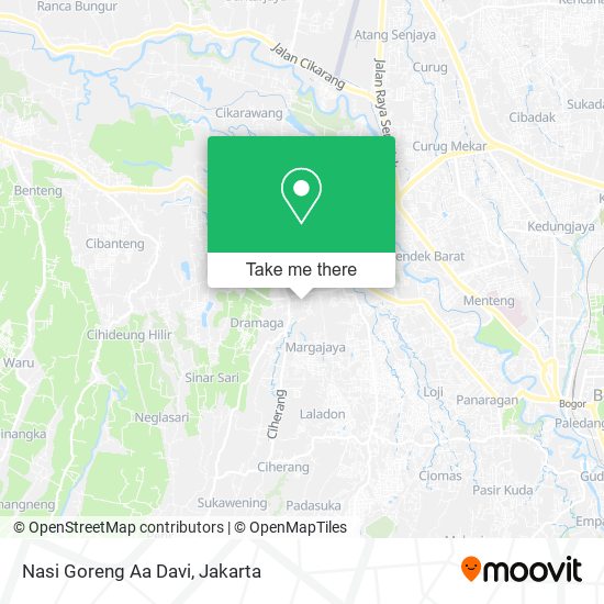 Nasi Goreng Aa Davi map