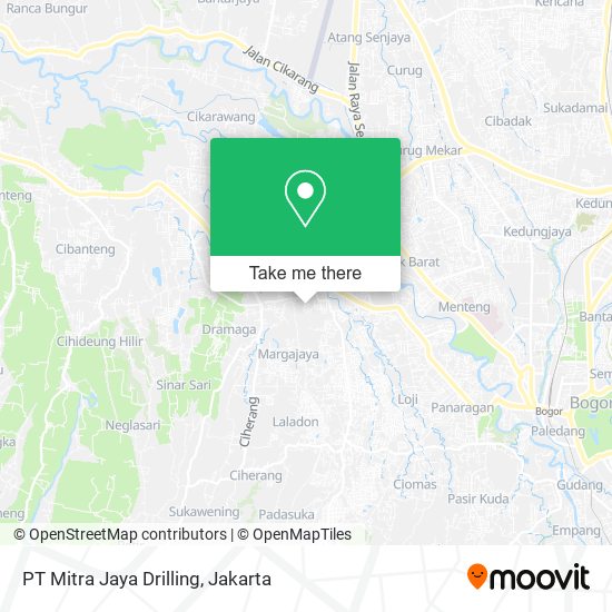 PT Mitra Jaya Drilling map