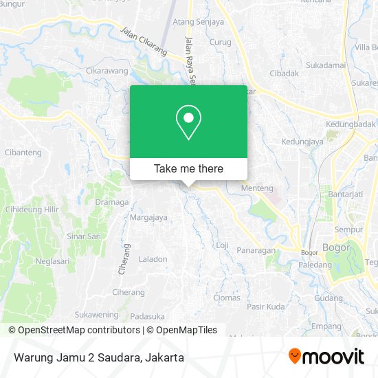 Warung Jamu 2 Saudara map