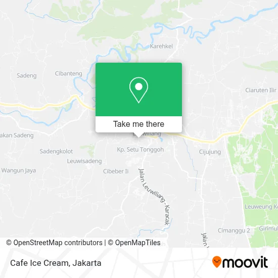 Cafe Ice Cream map