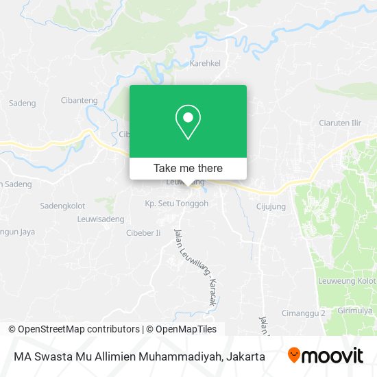 MA Swasta Mu Allimien Muhammadiyah map