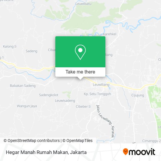 Hegar Manah Rumah Makan map
