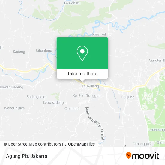 Agung Pb map