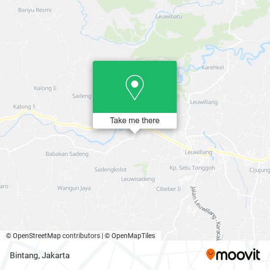 Bintang map