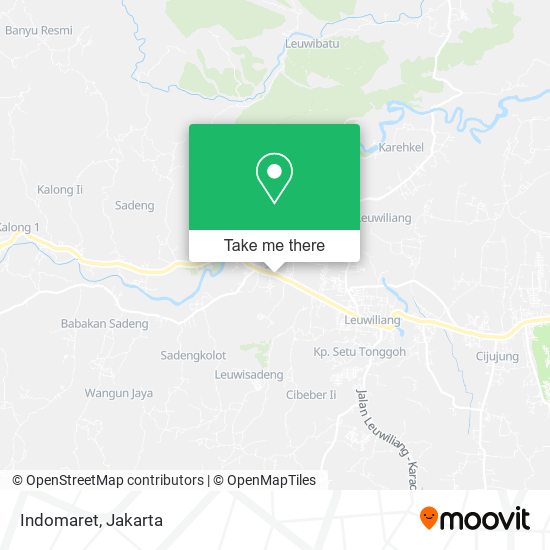 Indomaret map