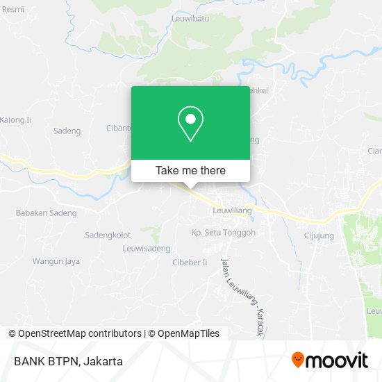 BANK BTPN map