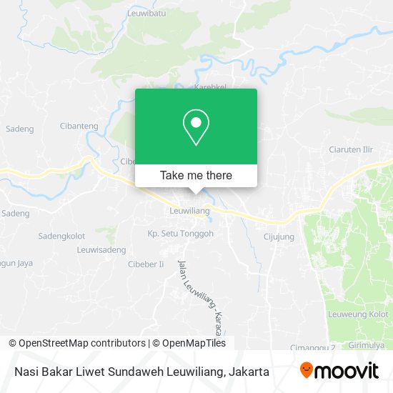 Nasi Bakar Liwet Sundaweh Leuwiliang map