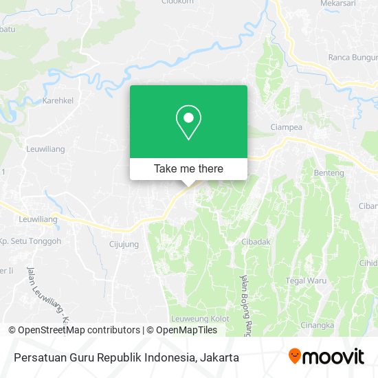 Persatuan Guru Republik Indonesia map