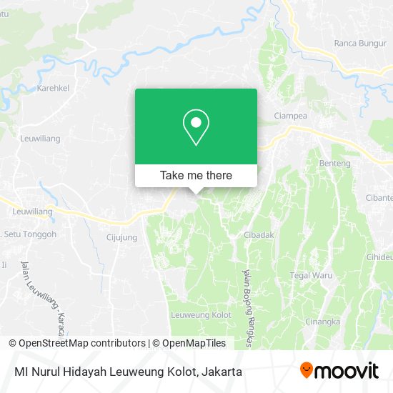 MI Nurul Hidayah Leuweung Kolot map