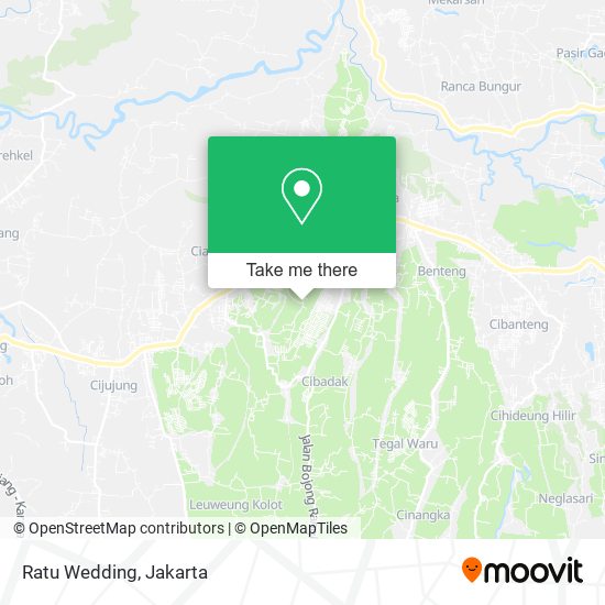 Ratu Wedding map