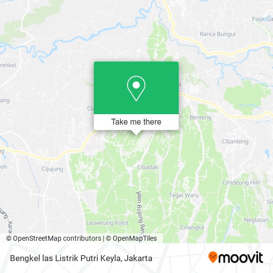 Bengkel las Listrik Putri Keyla map