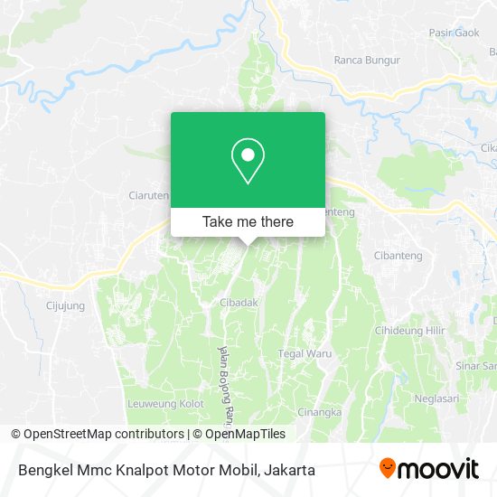 Bengkel Mmc Knalpot Motor Mobil map