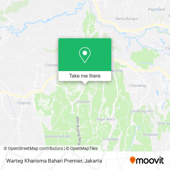 Warteg Kharisma Bahari Premier map