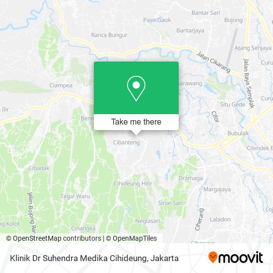 Klinik Dr Suhendra Medika Cihideung map