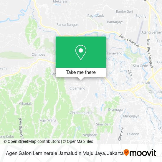 Agen Galon Leminerale Jamaludin Maju Jaya map