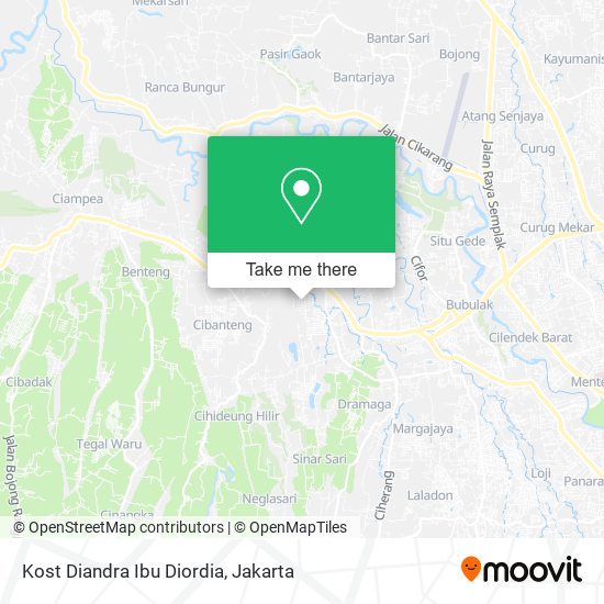 Kost Diandra Ibu Diordia map