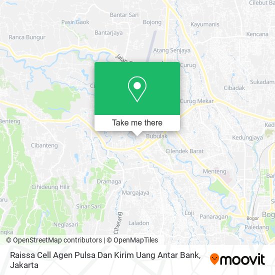 Raissa Cell Agen Pulsa Dan Kirim Uang Antar Bank map