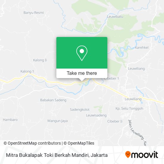 Mitra Bukalapak Toki Berkah Mandiri map