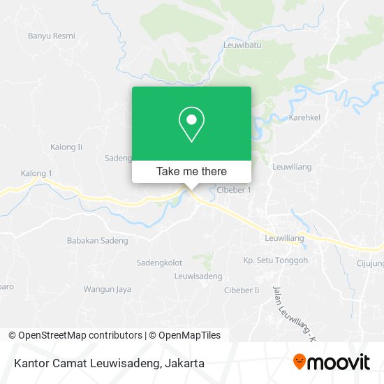 Kantor Camat Leuwisadeng map