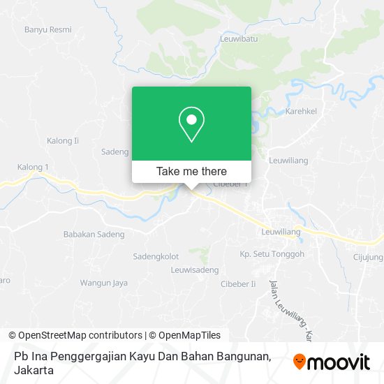 Pb Ina Penggergajian Kayu Dan Bahan Bangunan map