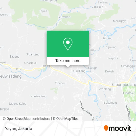 Yayan map