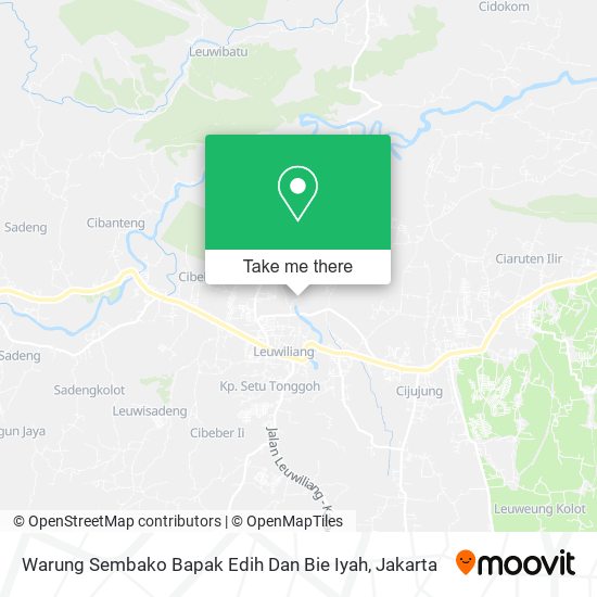 Warung Sembako Bapak Edih Dan Bie Iyah map