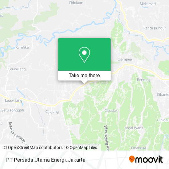 PT Persada Utama Energi map