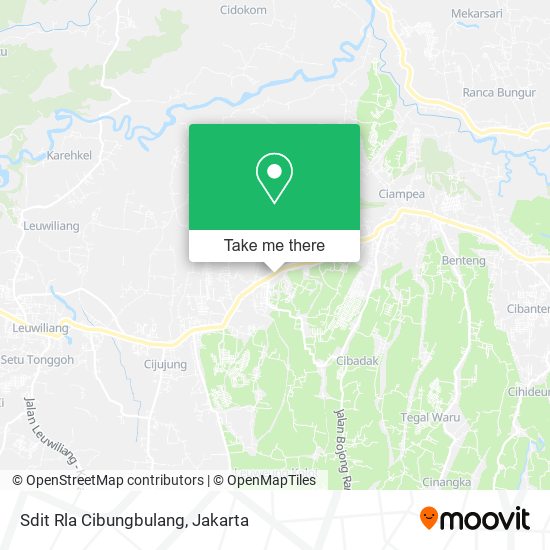 Sdit Rla Cibungbulang map