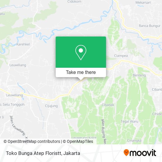 Toko Bunga Atep Floristt map