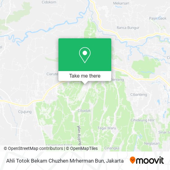 Ahli Totok Bekam Chuzhen Mrherman Bun map