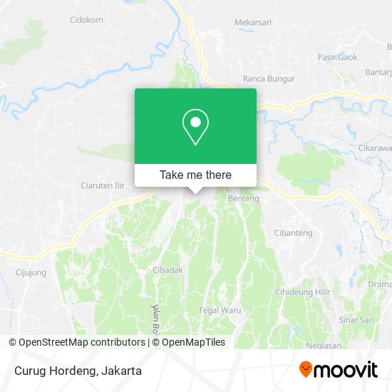 Curug Hordeng map