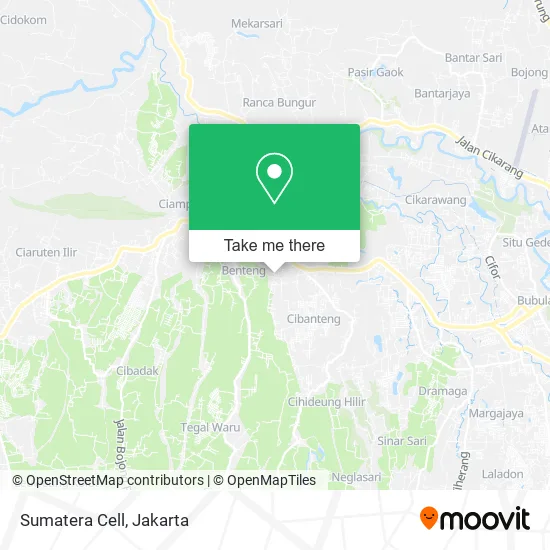 Sumatera Cell map