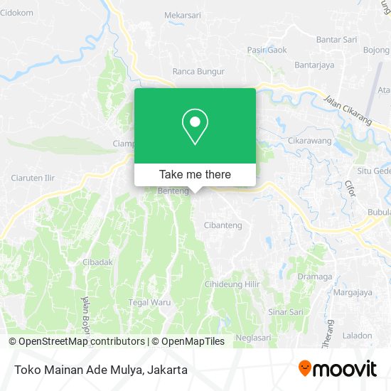 Toko Mainan Ade Mulya map