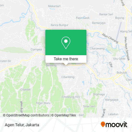 Agen Telur map