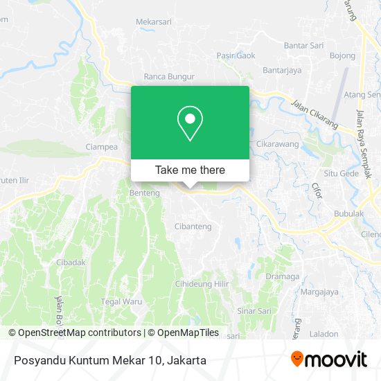Posyandu Kuntum Mekar 10 map