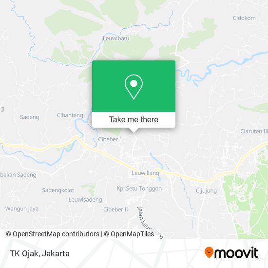 TK Ojak map