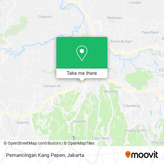 Pemancingan Kang Pepen map