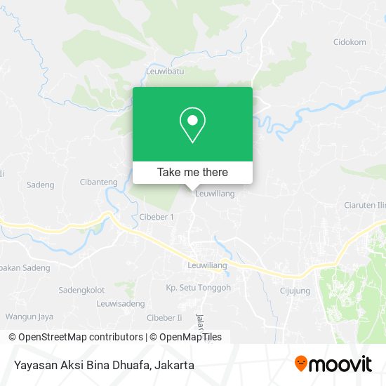 Yayasan Aksi Bina Dhuafa map