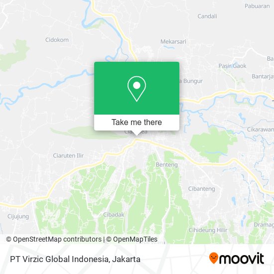 PT Virzic Global Indonesia map