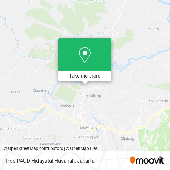Pos PAUD Hidayatul Hasanah map