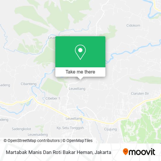 Martabak Manis Dan Roti Bakar Heman map