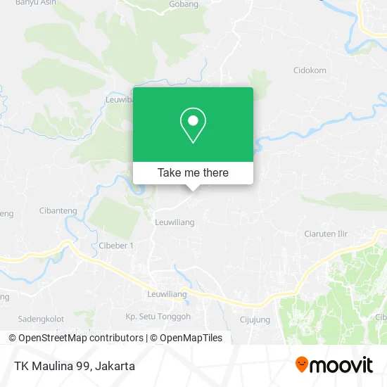 TK Maulina 99 map