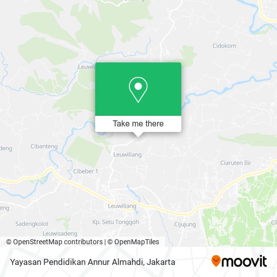 Yayasan Pendidikan Annur Almahdi map