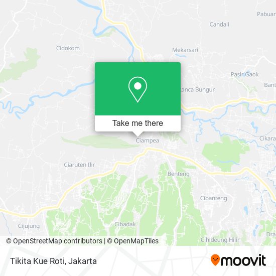 Tikita Kue Roti map